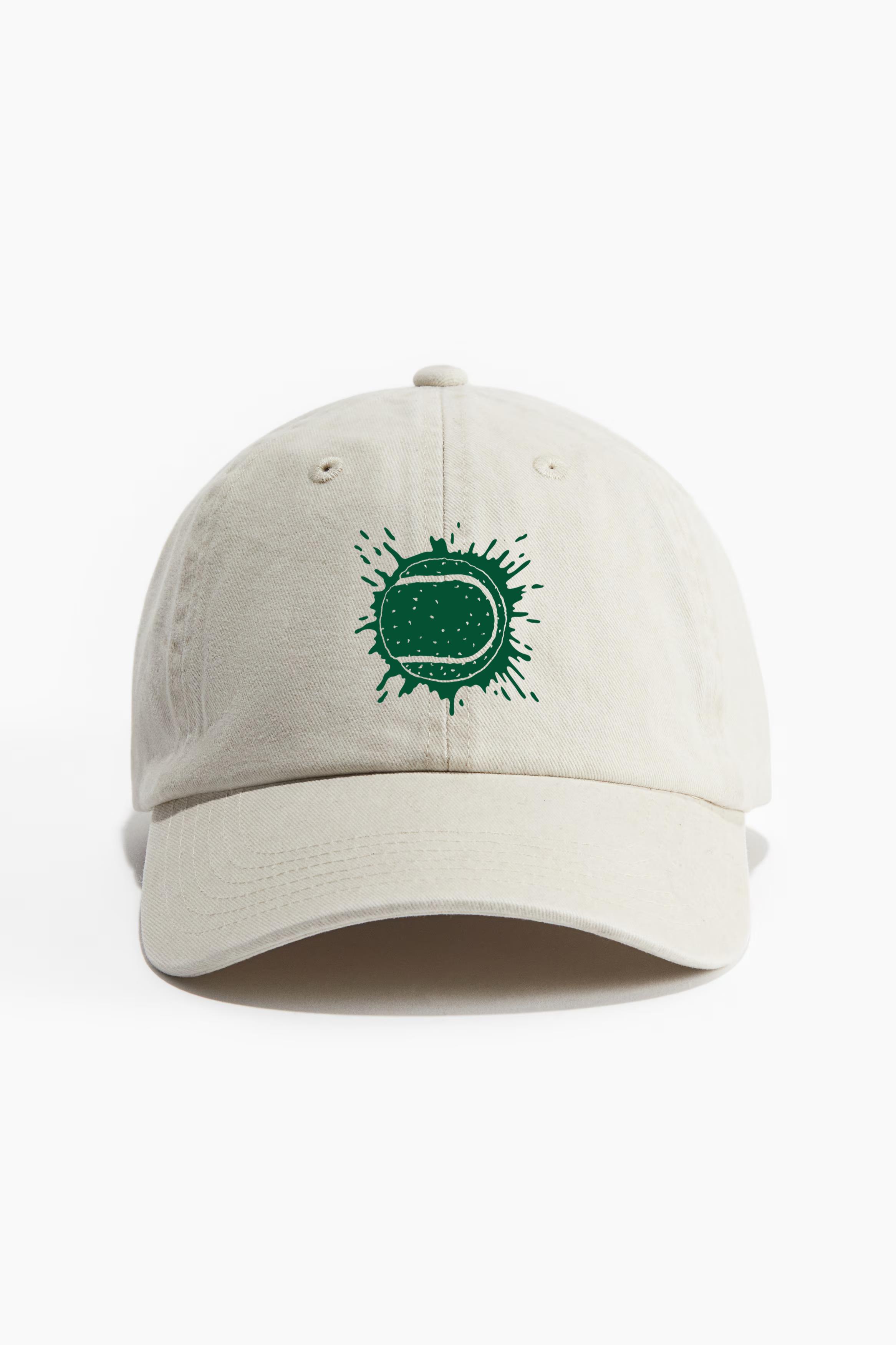 Green Tennis Ball Baseball Cap