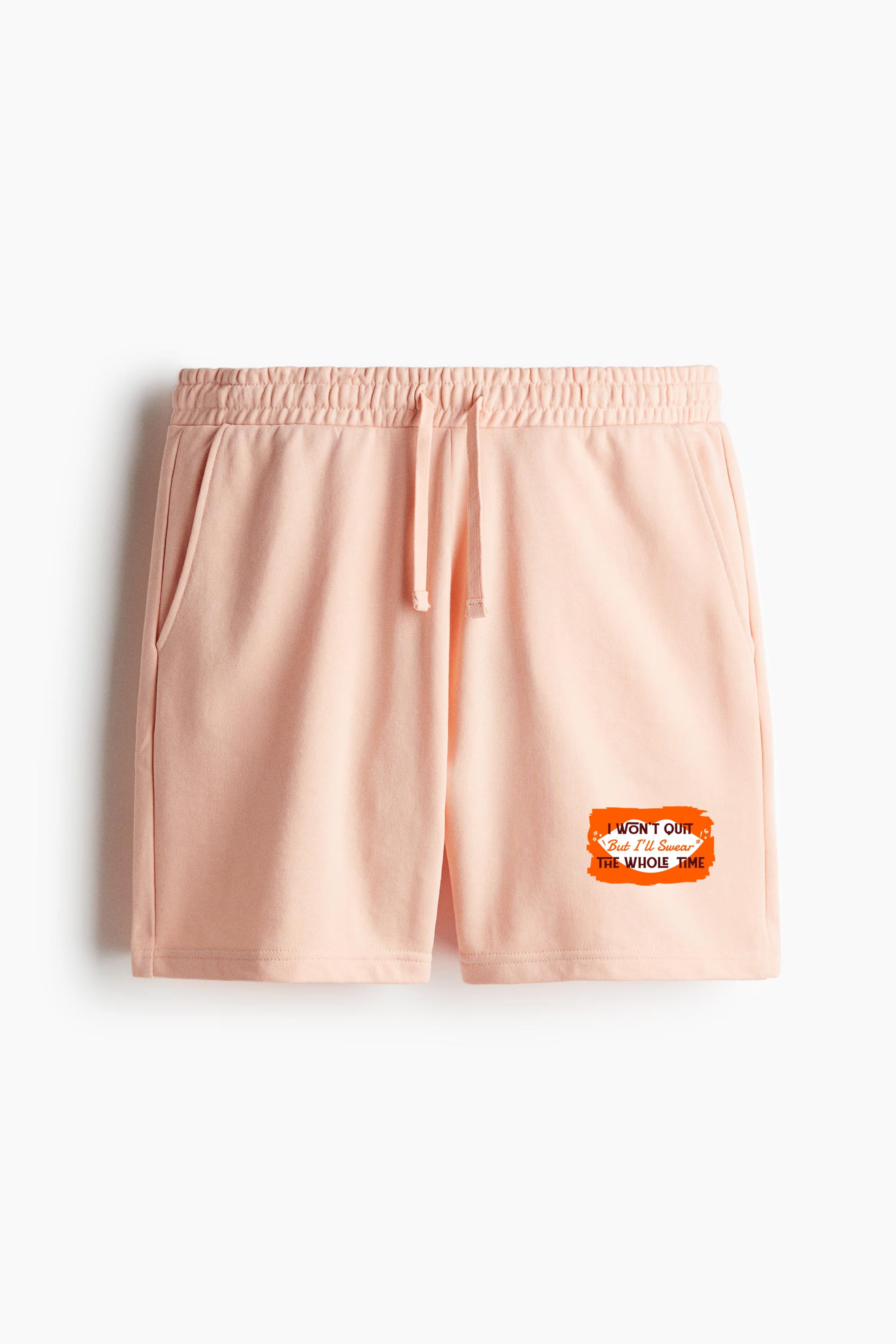 Marathon Sarcastic Quote Sign Regular-Fit Canvas Shorts