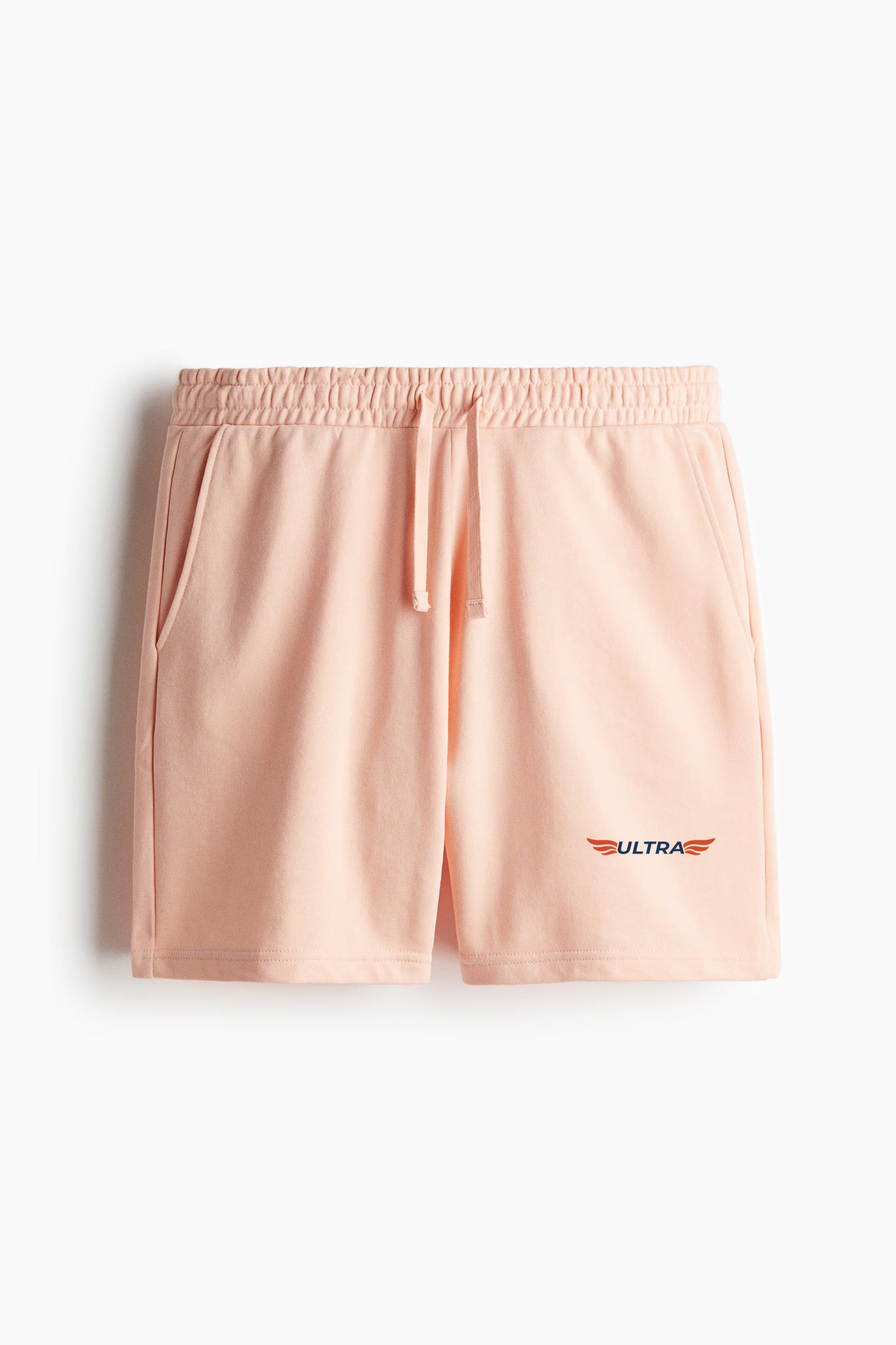Marathon Wings Sign Regular-Fit Canvas Shorts