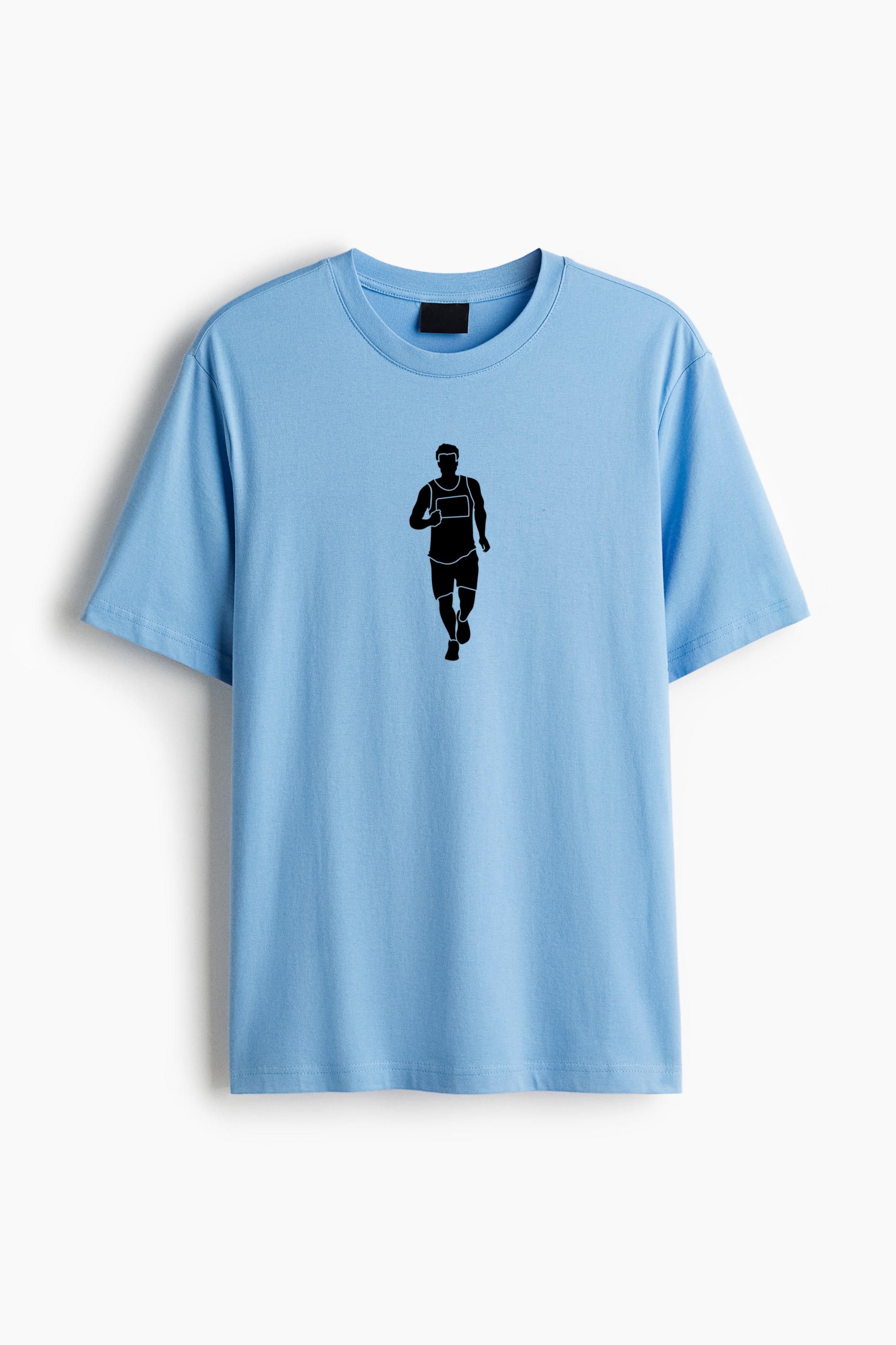 Runner Cut Out Man Cotton T-Shirt 