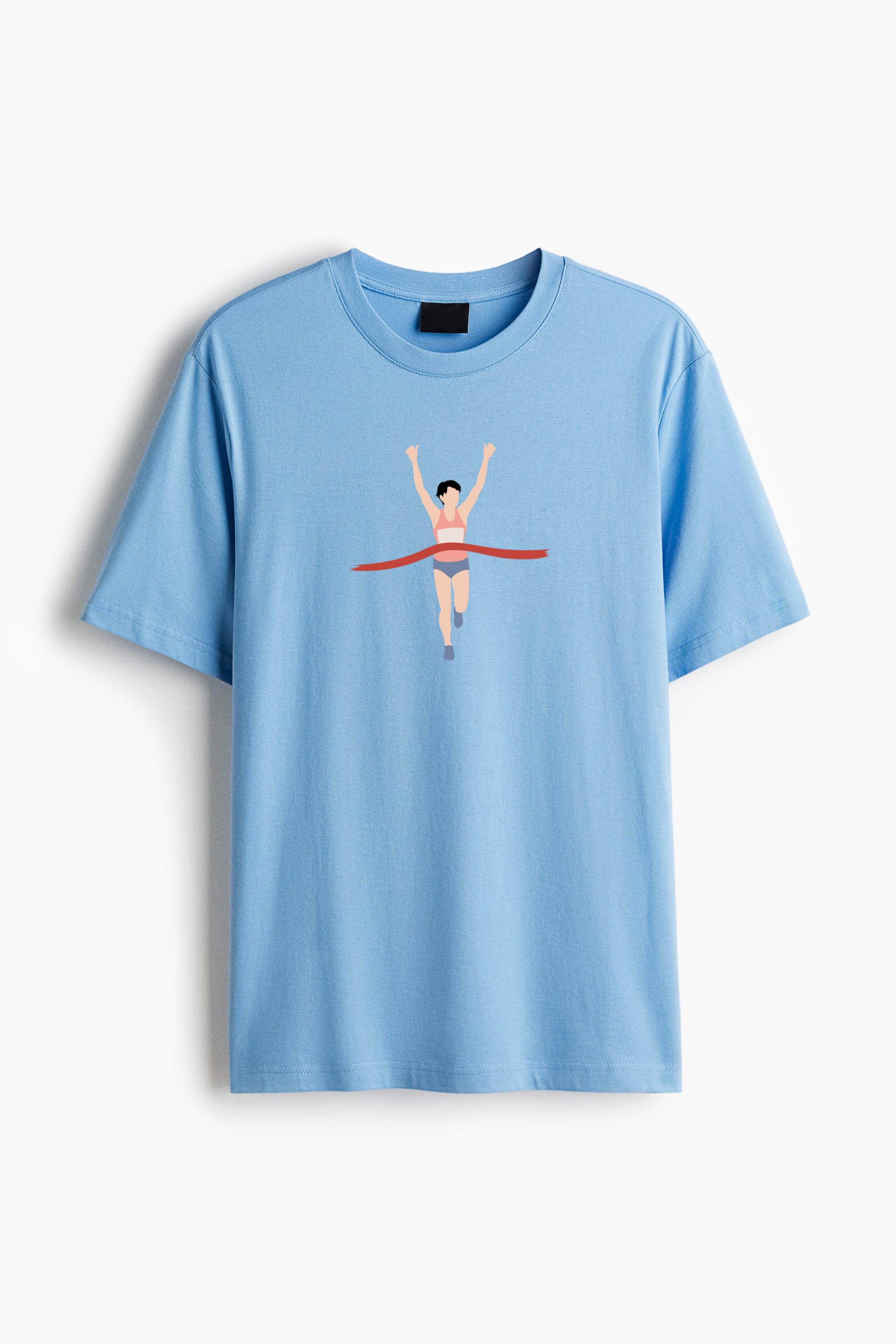 Running Flat Boy Cotton T-Shirt 