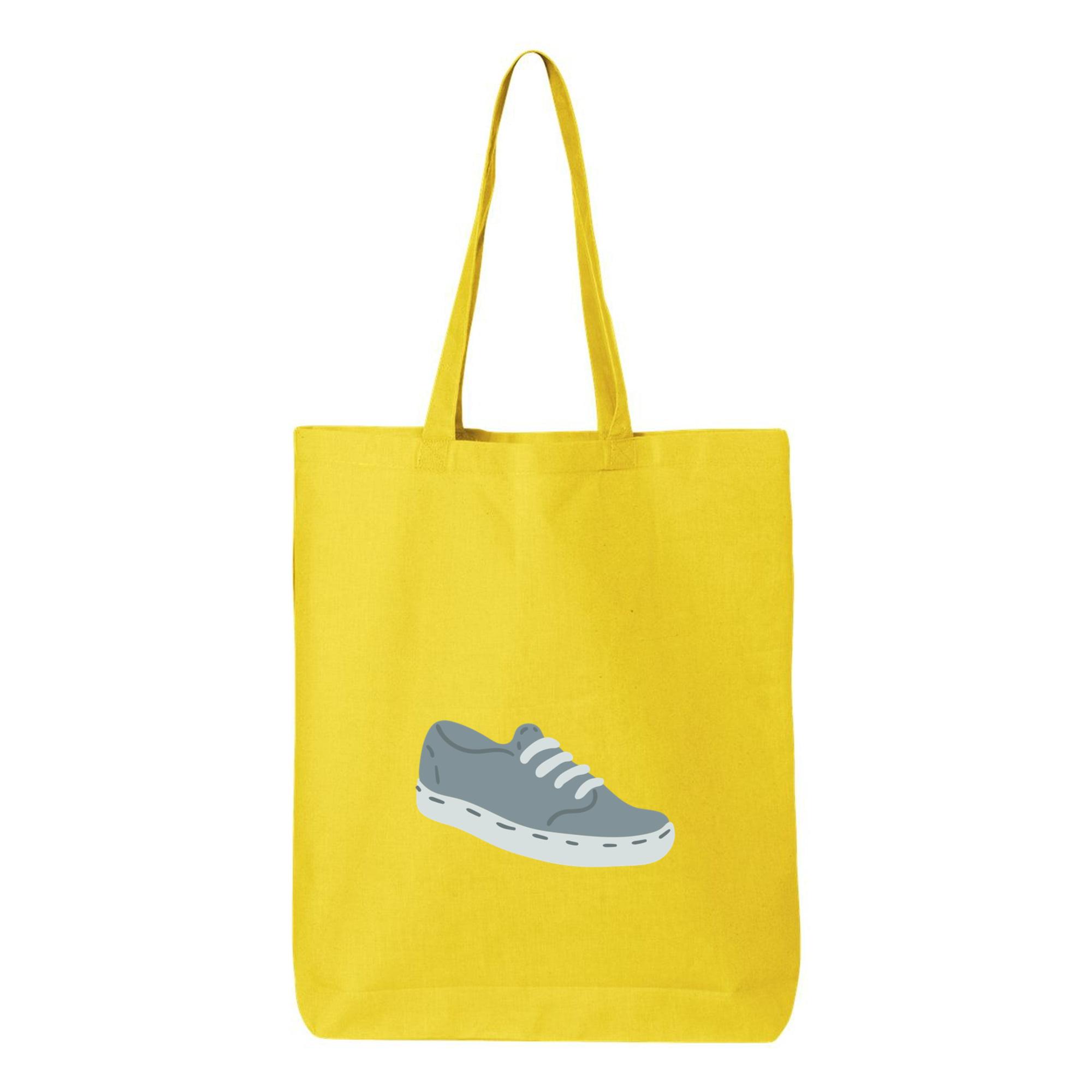Sport Shoes Flat Canvas Tote Bag 